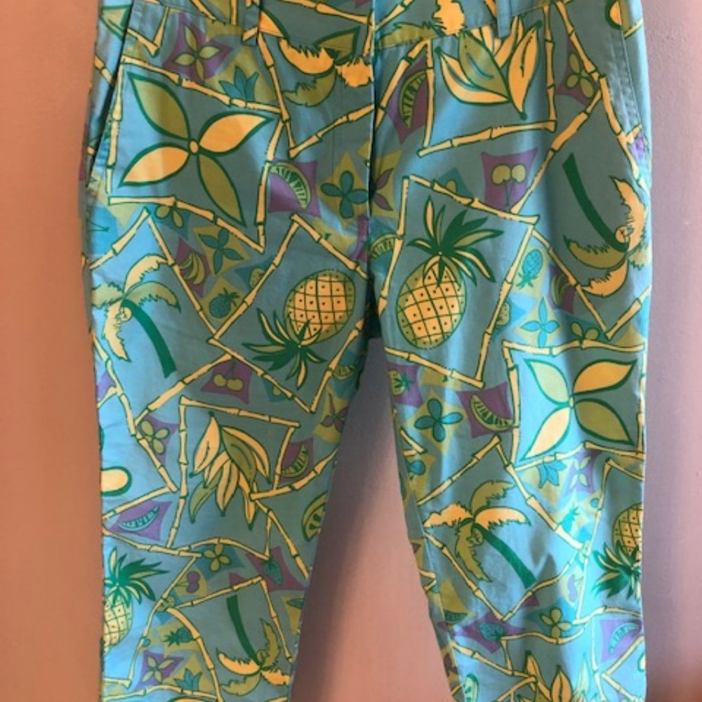 EUC White Label Lilly Pulitzer Capris